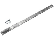 Планка крепления брызговика 580 мм (комплект 2 шт.) (9101)